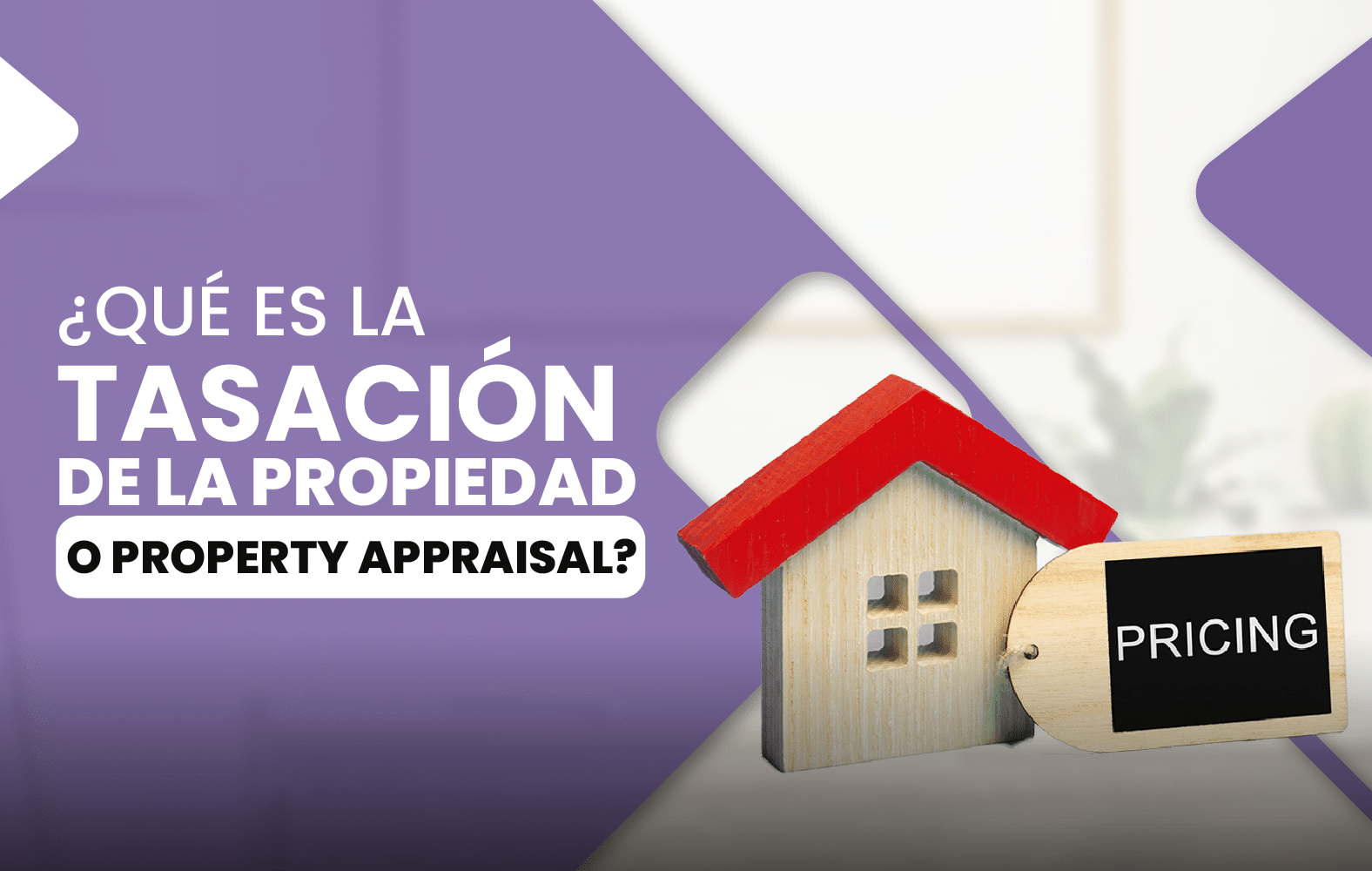 ¿Qué es la tasación de la propiedad o property appraisal?