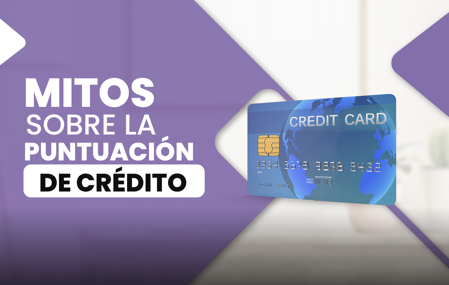 Mitos sobre la puntuación de crédito